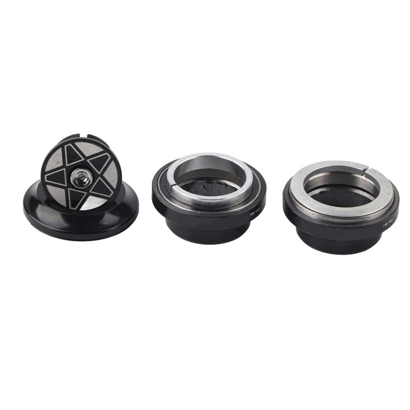 VGEBY1 Headset Bearings, 34mm Bearing Headset Heavy-Duty Headset 28.6mm Straight Steerer Fork Bearing (Black) 1 1/8 Headset Threadless 1 1/8 Headset Threadless 1 1/8 Headset - Image 5
